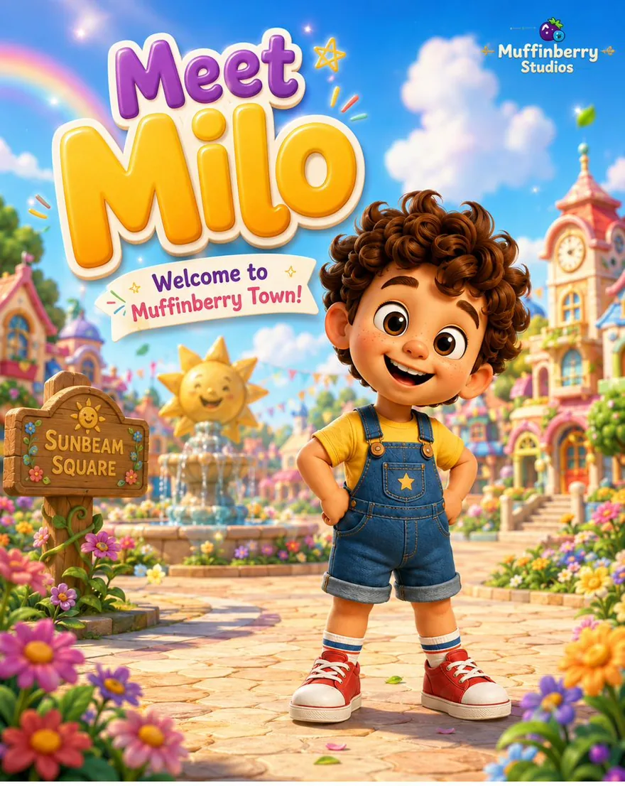 Poster of Milo in Muffinberry Town