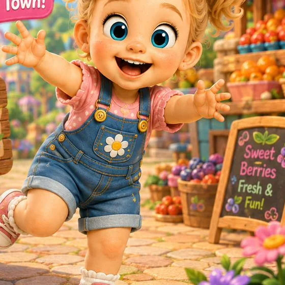 Poppy smiling