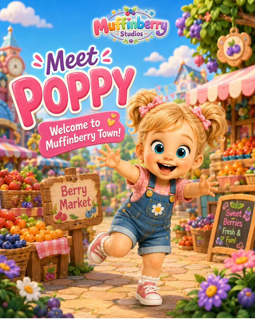 Poster of Poppy in Muffinberry Town